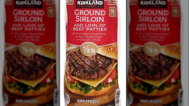 Kirkland Signature Sirloin Patties